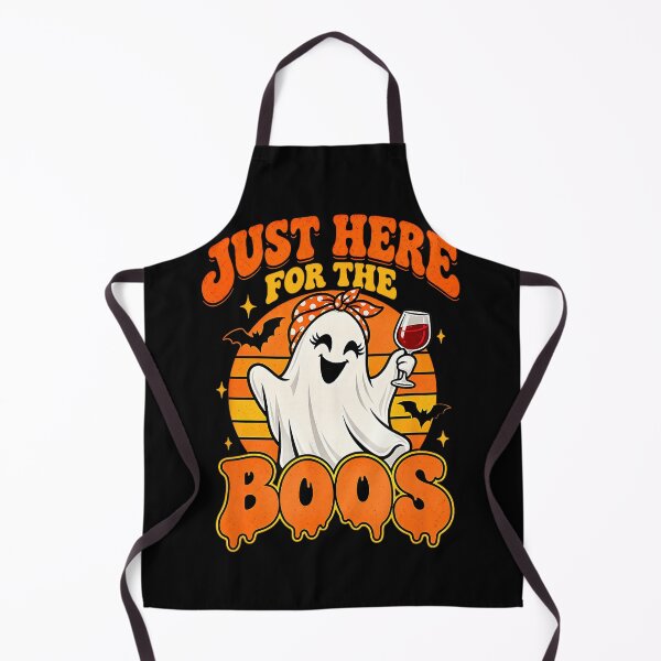 Item preview, Just Here for the Boos Halloween Ghost designed and sold by VioletNance.