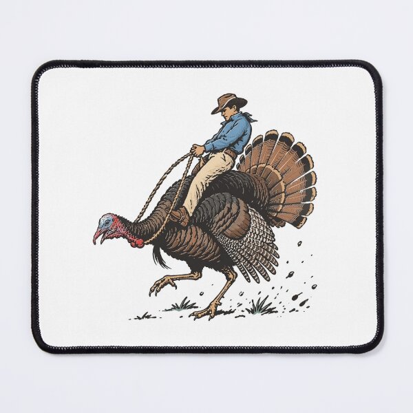 Item preview, Cowboy Turkey  Funny Thanksgiving Western designed and sold by Niykos570.