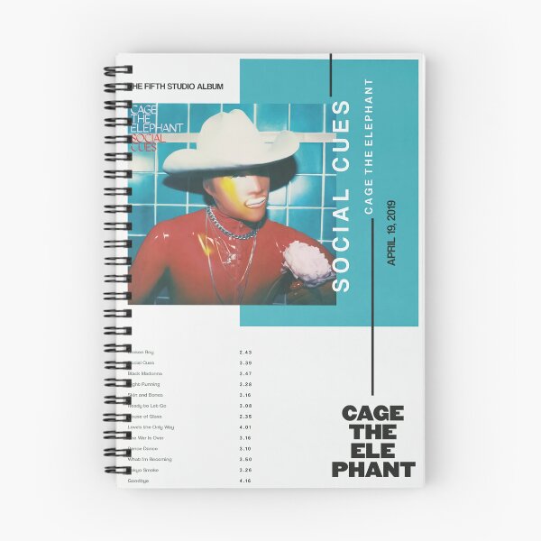 Item preview, Minimalist Cage the Elephant – Social Cues 2019 Alternative Rock Album Poster designed and sold by samelgogu0.
