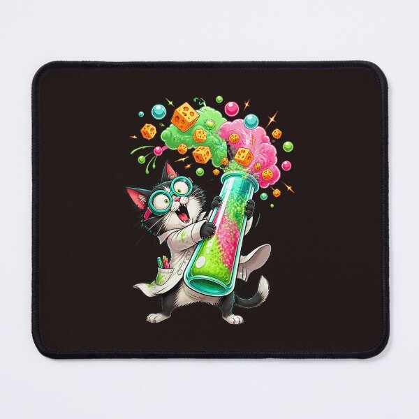 Item preview, Mad Scientist Cat Chemistry Explosive Experiment Science Teacher designed and sold by mari-kayden.