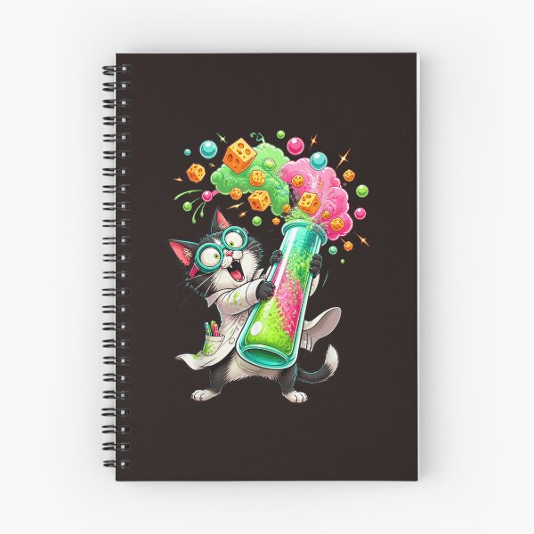 Item preview, Mad Scientist Cat Chemistry Explosive Experiment Science Teacher  designed and sold by mari-kayden.