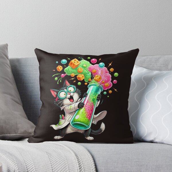 Item preview, Mad Scientist Cat Chemistry Explosive Experiment Science Teacher  designed and sold by mari-kayden.