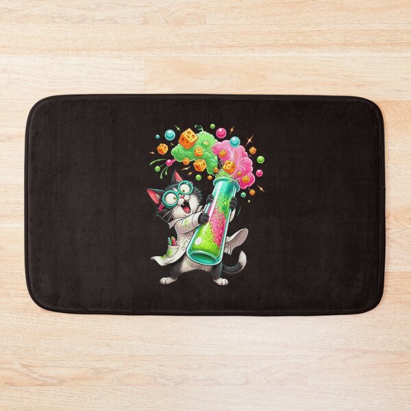 Item preview, Mad Scientist Cat Chemistry Explosive Experiment Science Teacher  designed and sold by mari-kayden.