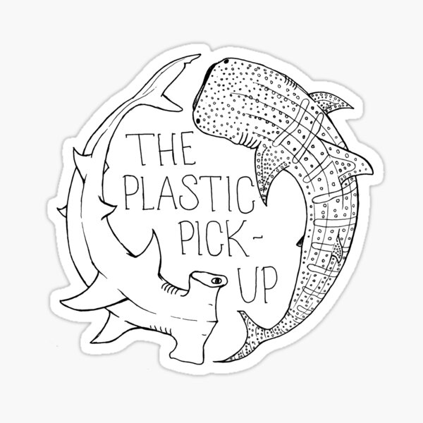 Shark Design Sticker