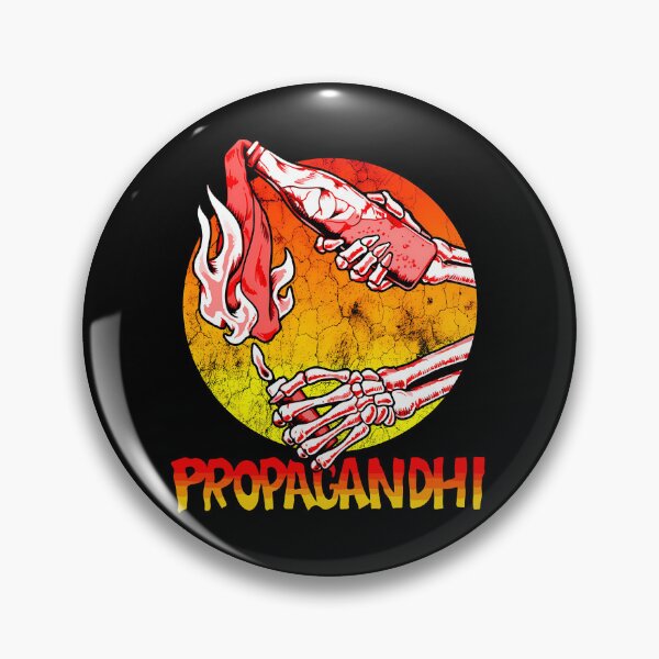 Item preview, Propagandhi Political Rock Skeleton Fire designed and sold by BellamyCorbin.