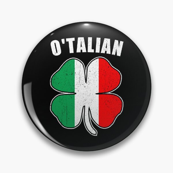 Item preview, O'talian - Shamrock Italy Flag Italian St Patricks day designed and sold by definoyurie.