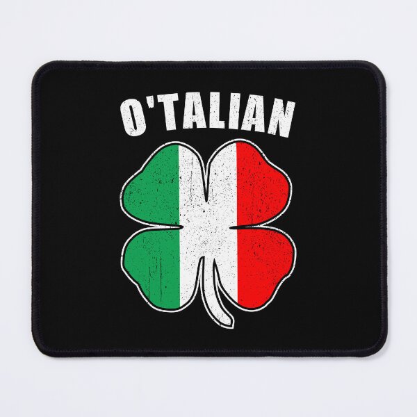 Item preview, O'talian - Shamrock Italy Flag Italian St Patricks day designed and sold by definoyurie.