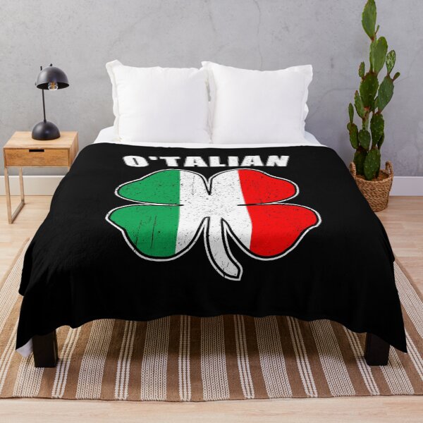 Item preview, O'talian - Shamrock Italy Flag Italian St Patricks day designed and sold by definoyurie.
