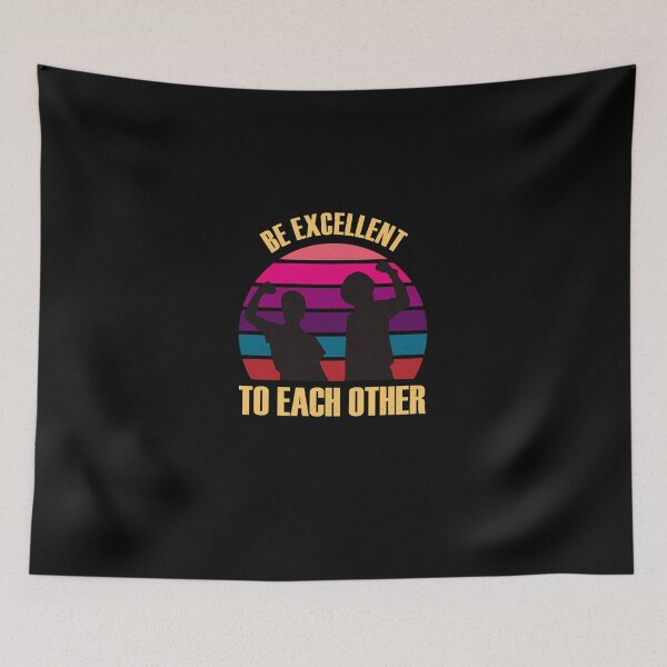 Item preview, Classic Be Excellent To Each Other T-Shirt designed and sold by weinlenor.