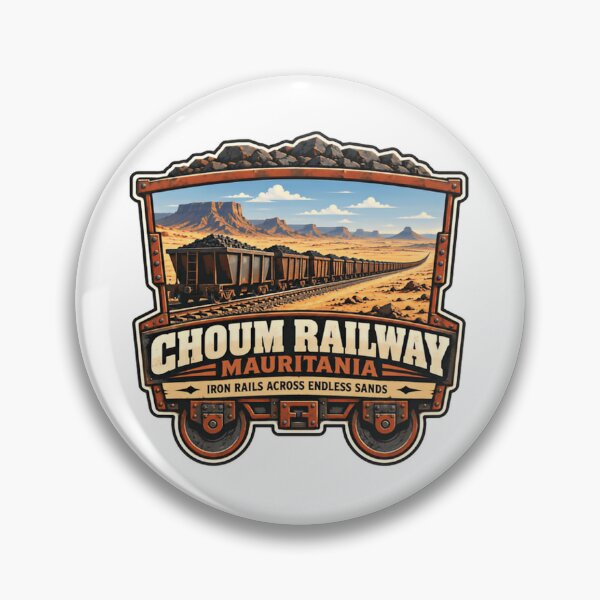 Item preview, Choum Railway Mauritania Iron Rails Across Endless Sands Train Lover Railway Enthusiast Travel designed and sold by Star3NowForMe.