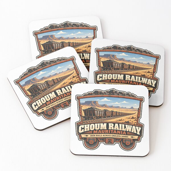 Item preview, Choum Railway Mauritania Iron Rails Across Endless Sands Train Lover Railway Enthusiast Travel designed and sold by Star3NowForMe.