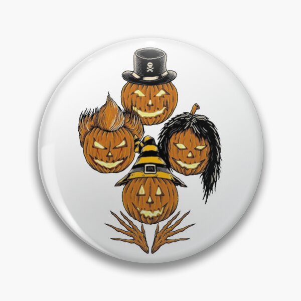 Item preview, Spooky Halloween Jack O Lantern Pumpkins Horror Art designed and sold by GraceMario.
