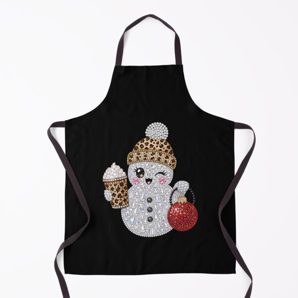 Item preview, Bling Snowman Leopard Print Christmas Holiday Winter designed and sold by winterroseaa.