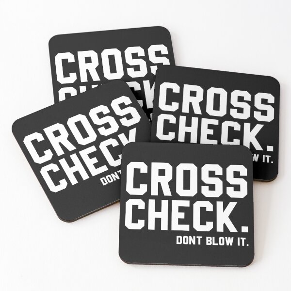 Item preview, Cross Check. Don't Blow It - Funny Flight Attendant Quote designed and sold by definoyurie.