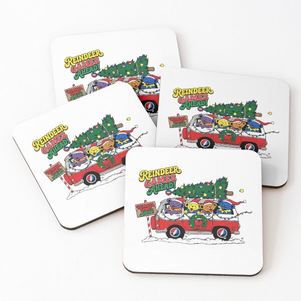 Item preview, Reindeer Games Grateful Dead Holiday Bus designed and sold by IowanOutfitter.