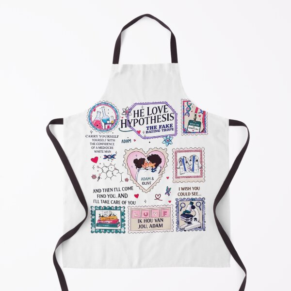 Item preview, The Love Hypothesis stamps vintage  designed and sold by vdzooart.