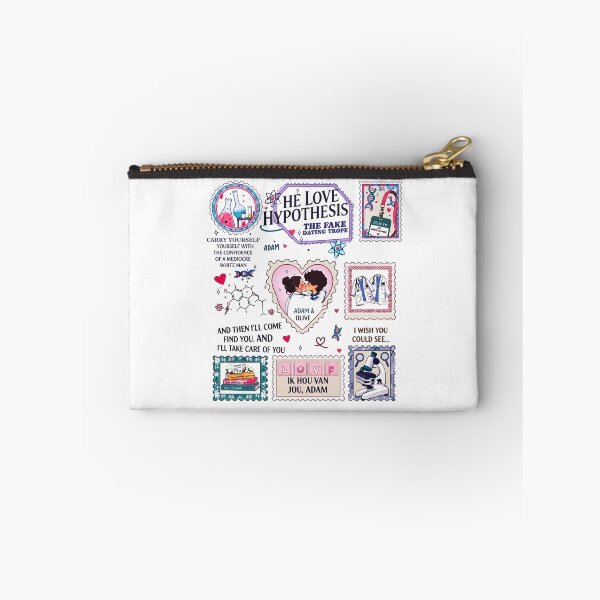 Item preview, The Love Hypothesis stamps vintage  designed and sold by vdzooart.