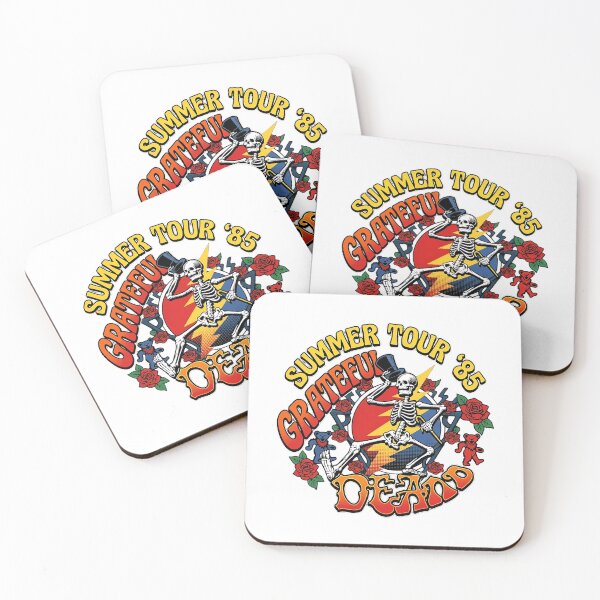 Item preview, Summer Tour 85 Grateful Dead Skeleton designed and sold by IowanOutfitter.