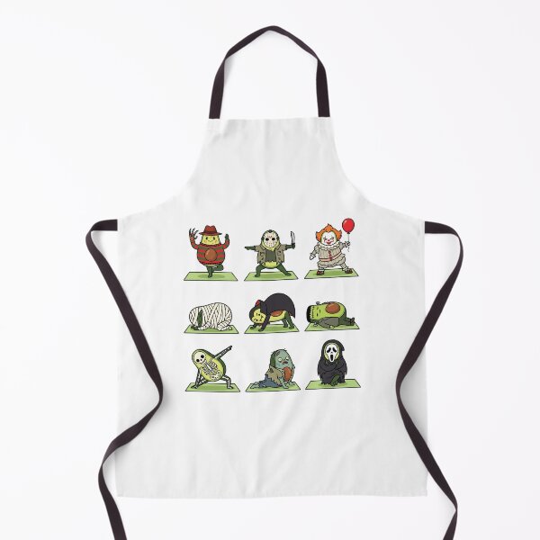 Item preview, Horror Movie Avocado Yoga Poses Halloween Spooky Fitness Humor designed and sold by winterroseaa.