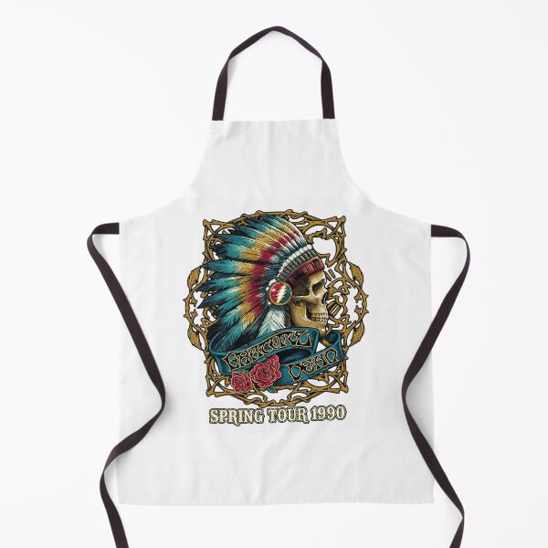 Item preview, Spring Tour 1990 Feather Skull Design designed and sold by IowanOutfitter.