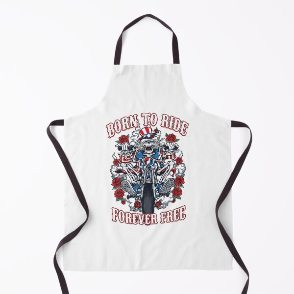 Item preview, Born to Ride Forever Free Skeleton Bike designed and sold by IowanOutfitter.