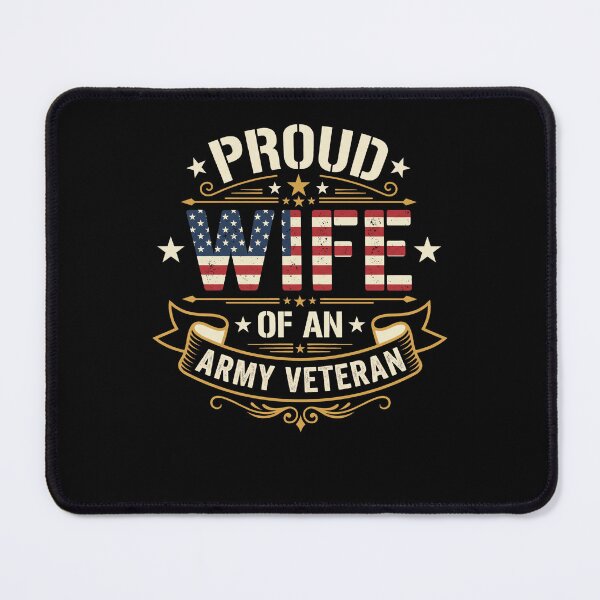 Item preview, Proud Wife Of An Army Veteran Military Spouse Patriotism designed and sold by winterroseaa.