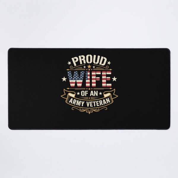 Item preview, Proud Wife Of An Army Veteran Military Spouse Patriotism designed and sold by winterroseaa.