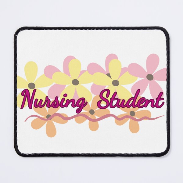 Item preview, Retro Floral Nursing Student Design designed and sold by SoukaArtStore.