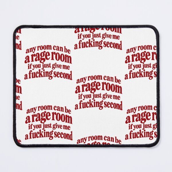 Item preview, Any Room Can Be A Rage Room Sarcastic Retro Typography Design designed and sold by gamoreRony.