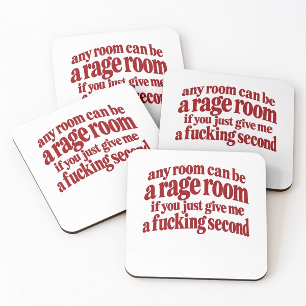 Item preview, Any Room Can Be A Rage Room Sarcastic Retro Typography Design designed and sold by gamoreRony.