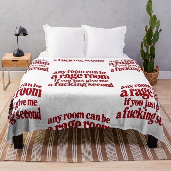 Item preview, Any Room Can Be A Rage Room Sarcastic Retro Typography Design designed and sold by gamoreRony.