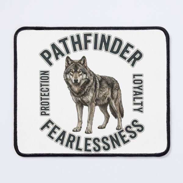 Item preview, Totem Animal: Wolf Spiritual Symbolism designed and sold by The She Shed.