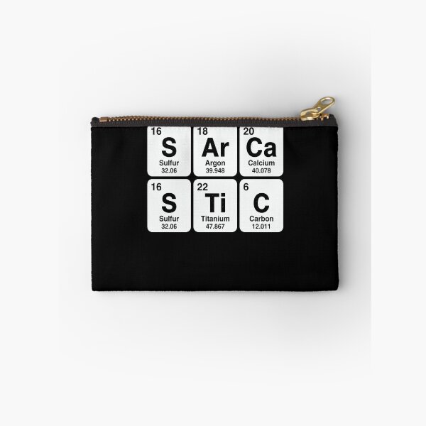 Item preview, Sarcastic Periodic Table Elements Chemistry Science Humor designed and sold by winterroseaa.