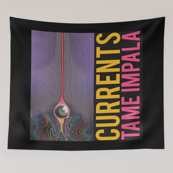Item preview, Psychedelic Waves Currents Retro Poster designed and sold by samelgogu0.