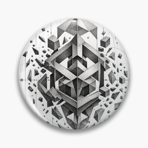 Item preview, Unstable Form | Geometric Fragmentation designed and sold by rigelcreation.