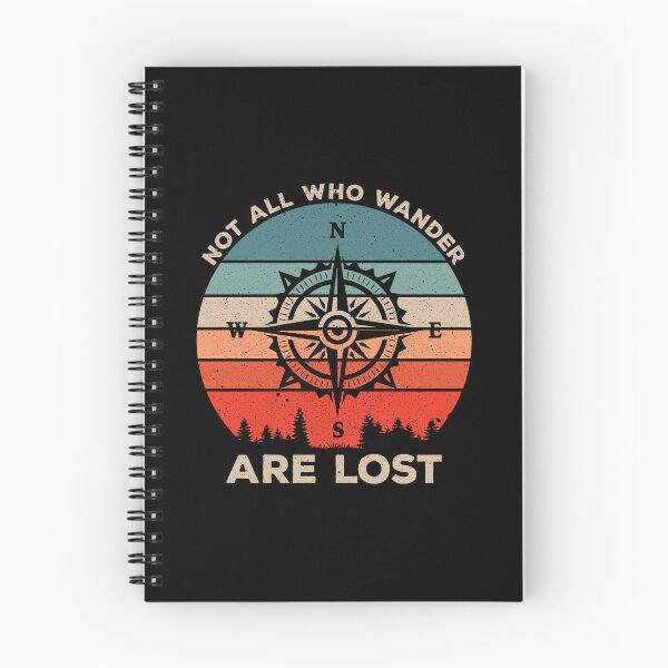 Item preview, Not All Who Wander Are Lost - Funny Outdoor Hiking Traveller Gift designed and sold by definoyurie.