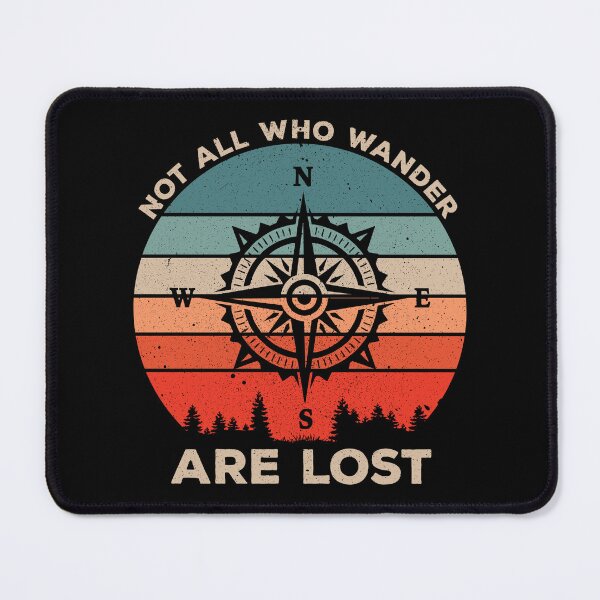 Item preview, Not All Who Wander Are Lost - Funny Outdoor Hiking Traveller Gift designed and sold by definoyurie.