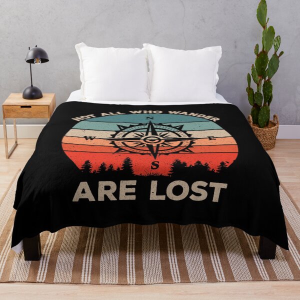 Item preview, Not All Who Wander Are Lost - Funny Outdoor Hiking Traveller Gift designed and sold by definoyurie.