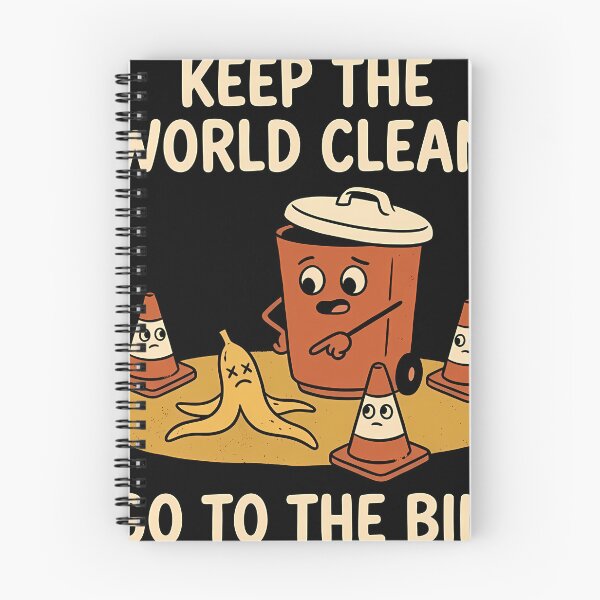Item preview, Retro Keep the World Clean Go to the Bin designed and sold by OwenFuhrman.