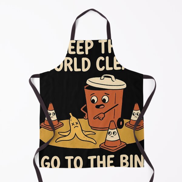 Item preview, Retro Keep the World Clean Go to the Bin designed and sold by OwenFuhrman.