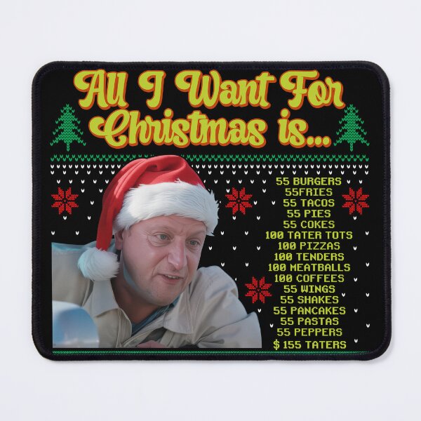 Item preview, 55 Burgers 55 Fries Ugly Christmas Tim Robinson designed and sold by Regainbara.