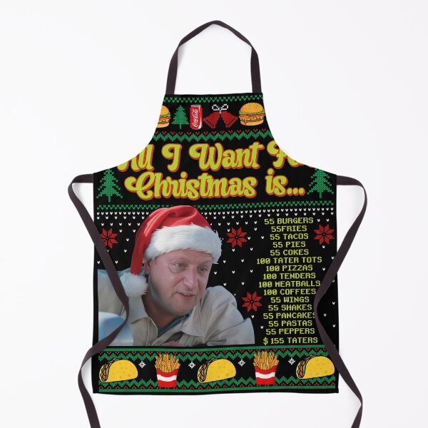 Item preview, 55 Burgers 55 Fries Ugly Christmas Tim Robinson designed and sold by Regainbara.