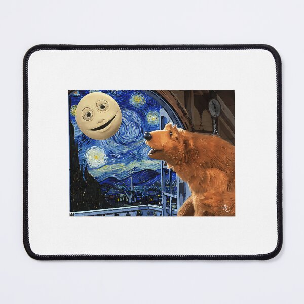 Item preview, Bear In The Big Blue House With Starry Night designed and sold by pedersonceles27.