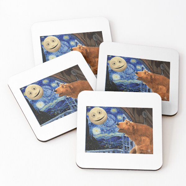 Item preview, Bear In The Big Blue House With Starry Night designed and sold by pedersonceles27.