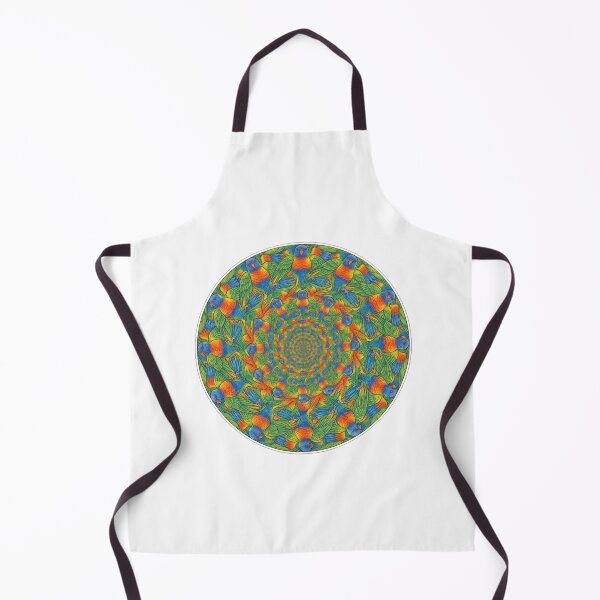 Item preview, Rainbow Lorikeet Tessellation 2 designed and sold by Melanie's Midnight Marvels.