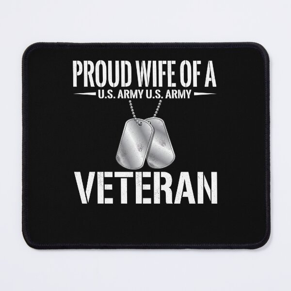 Item preview, Proud Wife Of A U.S. Army U.S. Army Veteran Military Spouse designed and sold by winterroseaa.