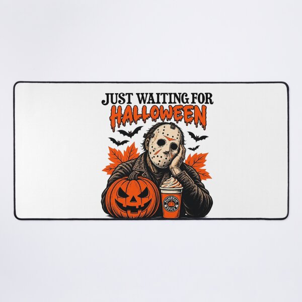 Item preview, Jason-Voorhees Chillin With Pumpkin Spice Latte Halloween Graphic designed and sold by dartoffofo⭐⭐⭐⭐⭐.