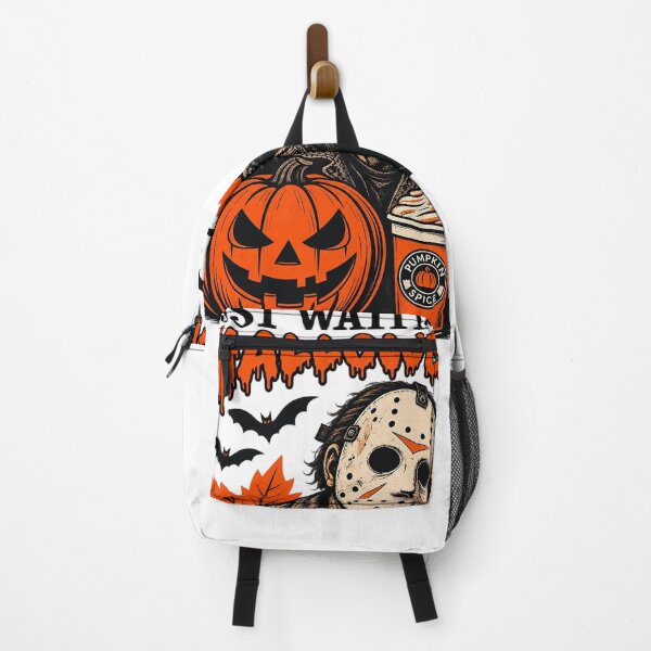 Item preview, Jason-Voorhees Chillin With Pumpkin Spice Latte Halloween Graphic designed and sold by dartoffofo⭐⭐⭐⭐⭐.