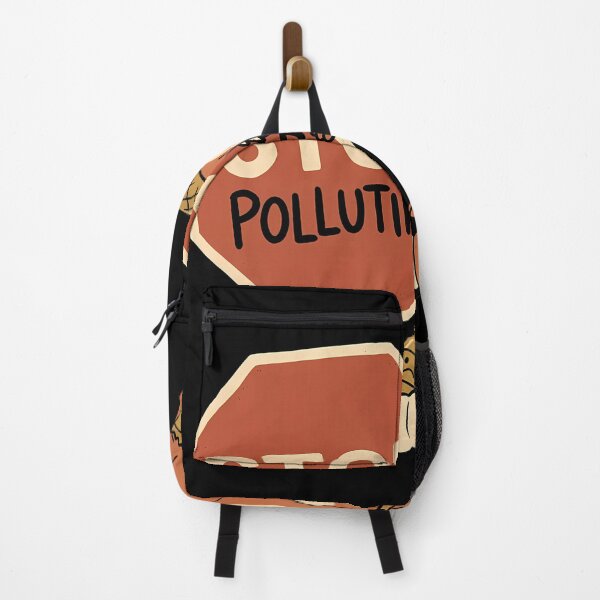 Item preview, Stop Polluting Cute Angry Squirrel Cartoon designed and sold by OwenFuhrman.