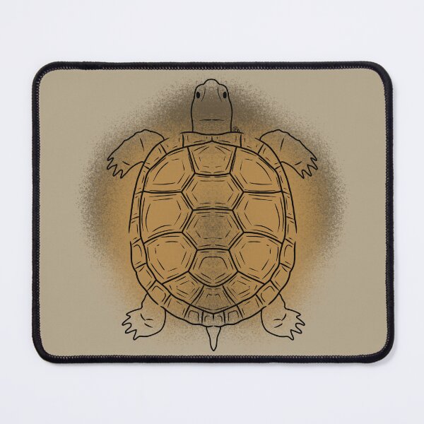 Item preview, Brown Tortoise Line-art (Brown) designed and sold by Burnt_Pikachu.